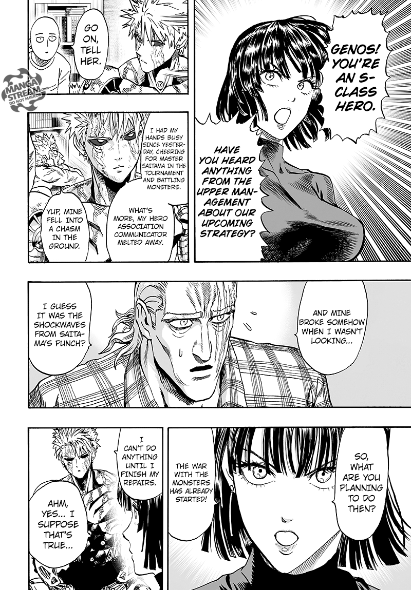 One Punch Man, Chapter 85 - Is it because I