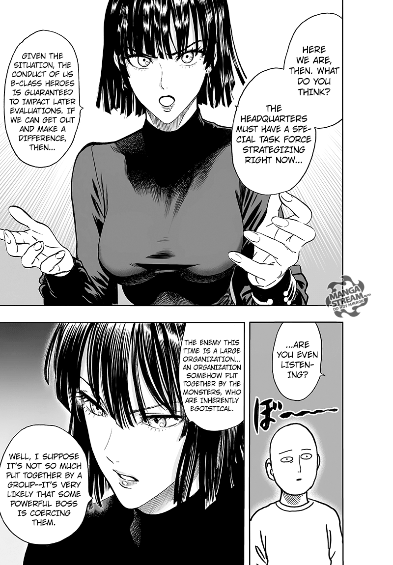 One Punch Man, Chapter 85 - Is it because I