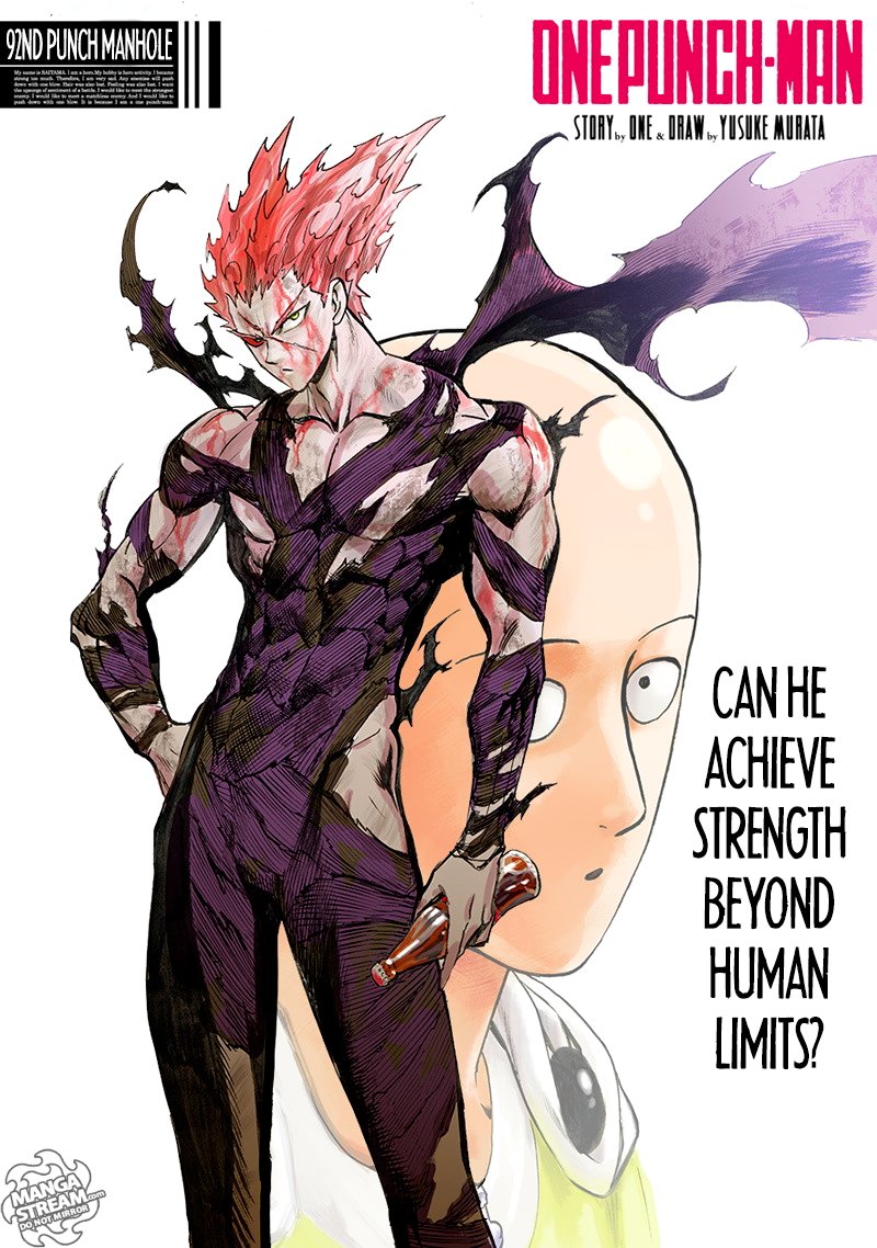 One Punch Man, Chapter 92 - Manhole image 01