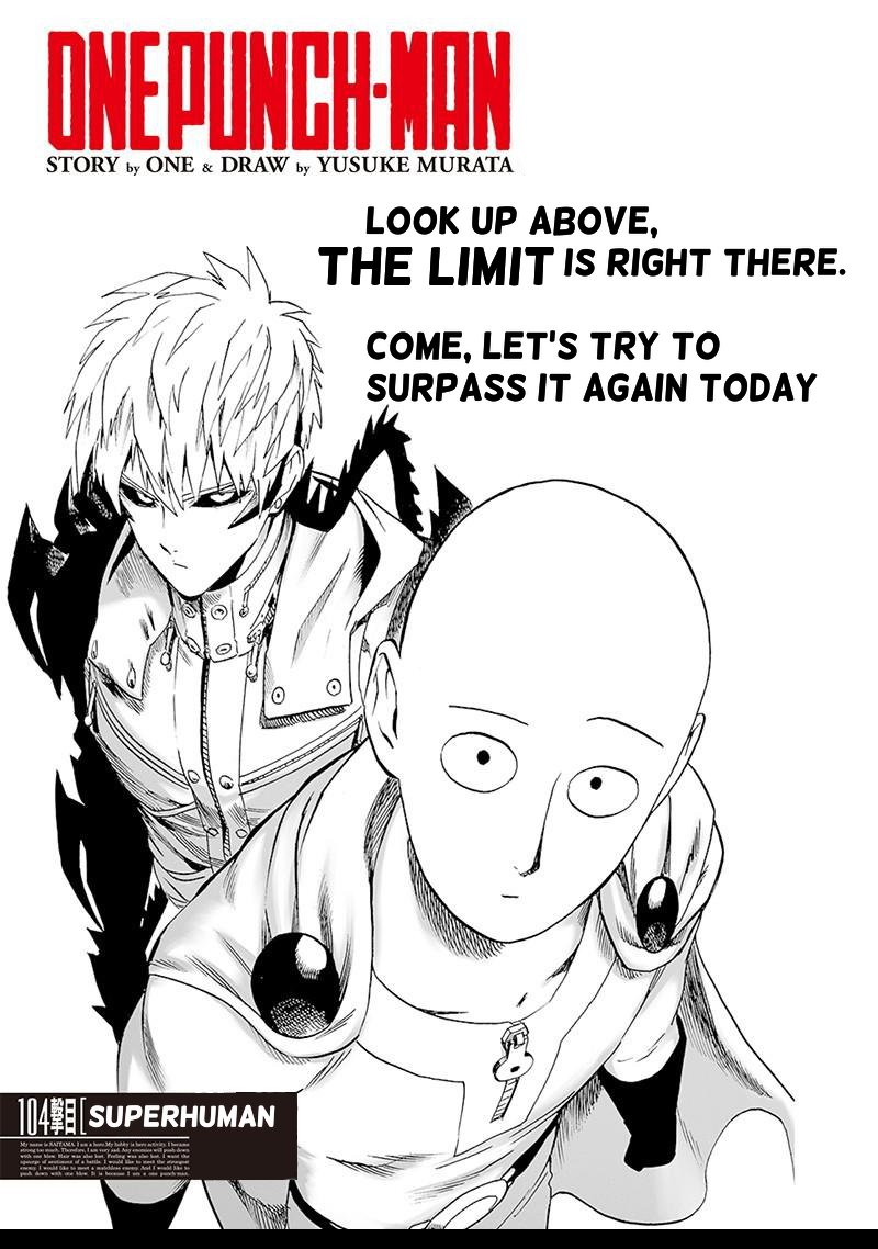 One Punch Man, Chapter 104 image 01