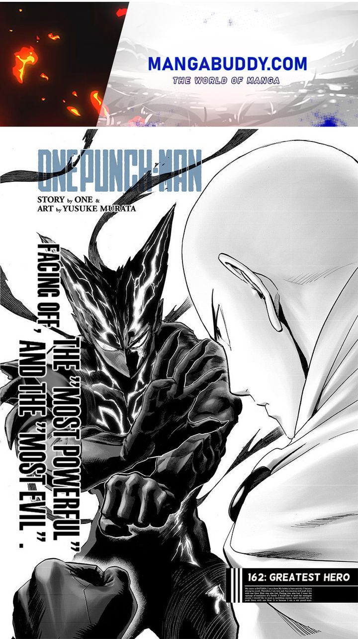 One Punch Man, Chapter 162 image 01