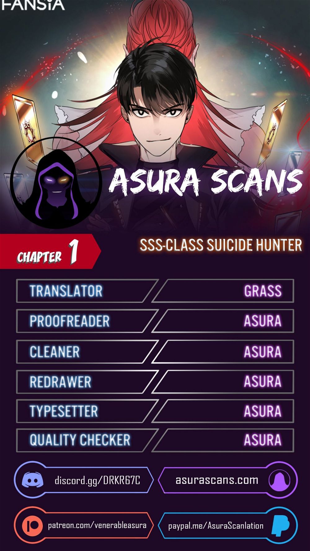 SSS-Class Suicide Hunter, Chapter 1 image 01