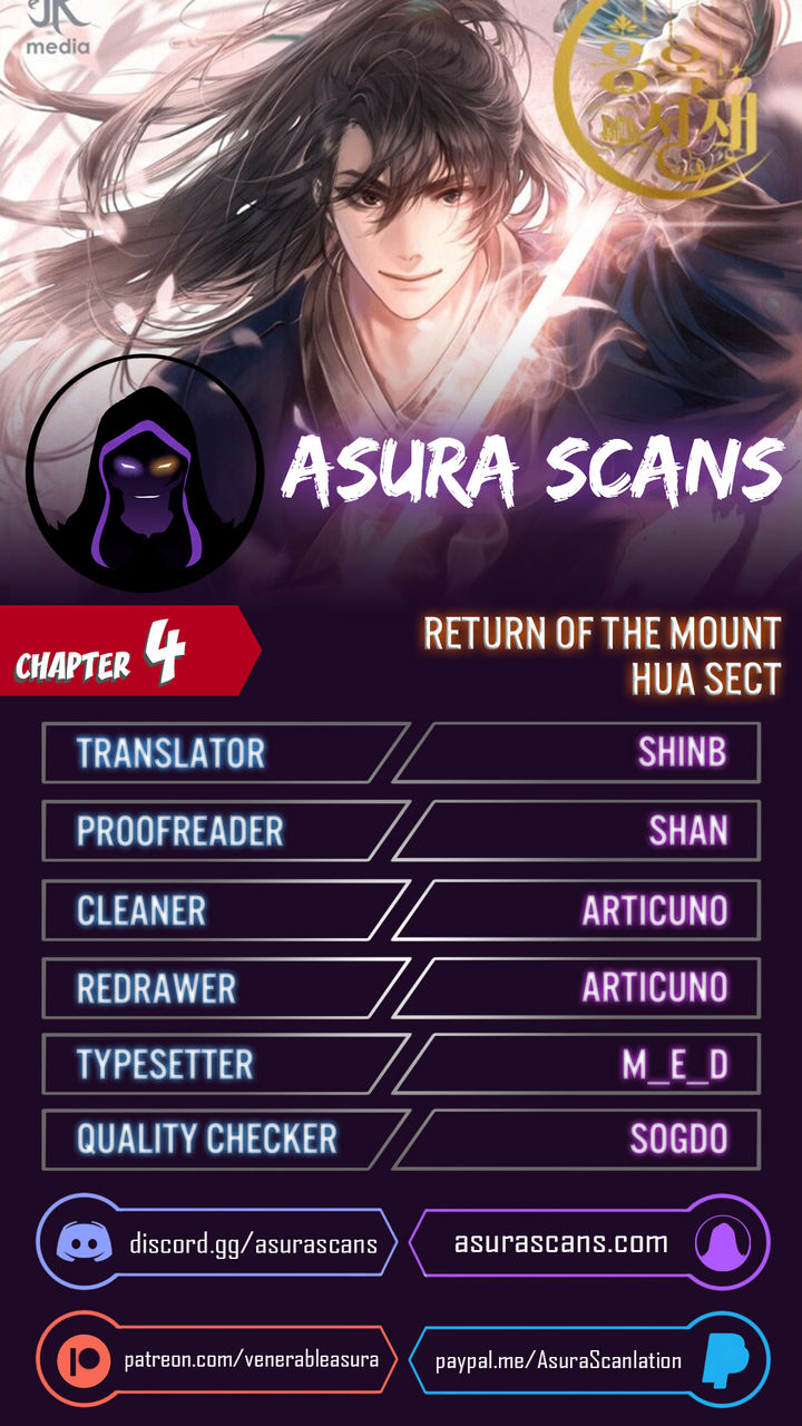 Return Of The Mount Hua Sect, Chapter 4 image 01