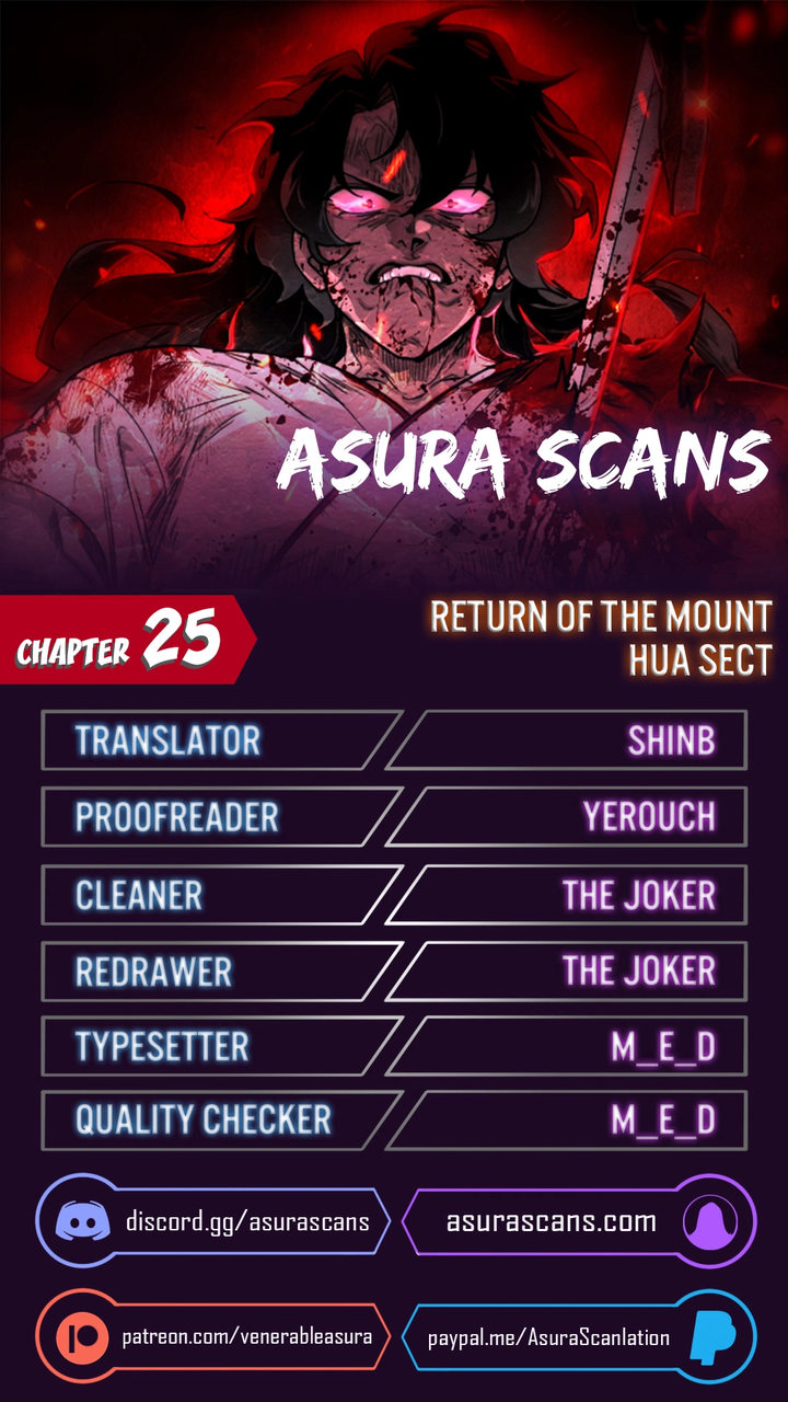 Return Of The Mount Hua Sect, Chapter 25 image 1