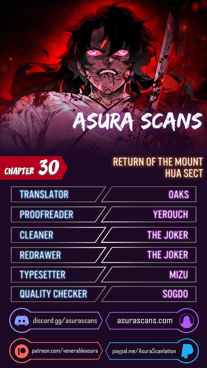 Return Of The Mount Hua Sect, Chapter 30 image 1