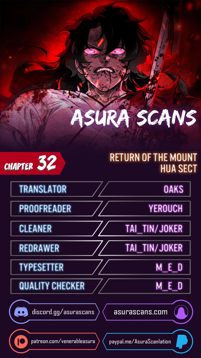 Return Of The Mount Hua Sect, Chapter 32 image 01