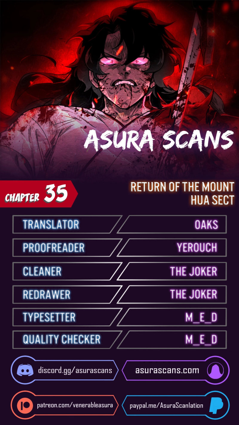 Return Of The Mount Hua Sect, Chapter 35 image 1