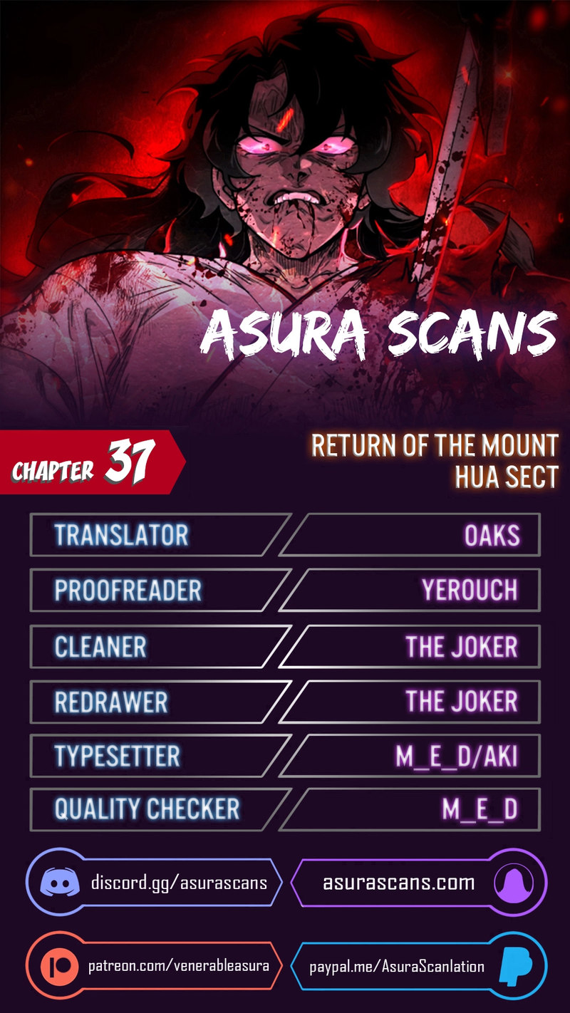 Return Of The Mount Hua Sect, Chapter 37 image 01