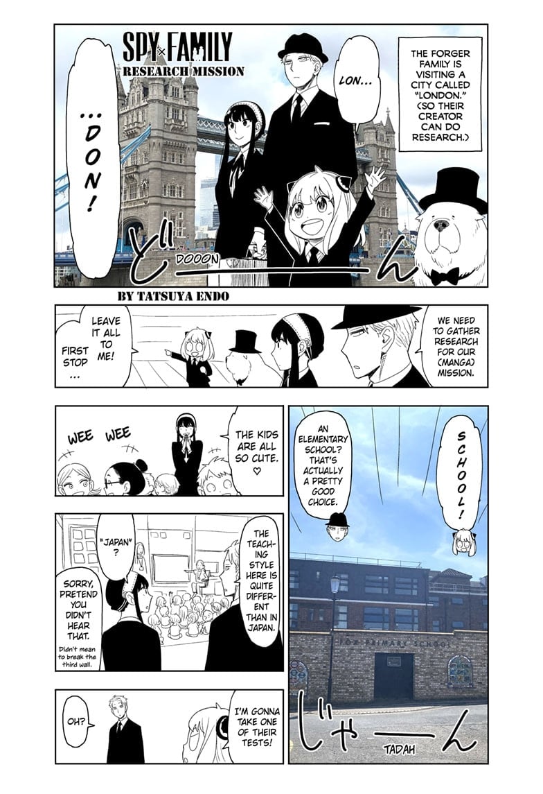 Spy x Family , Chapter 98.5 - RESEARCH MISSION image 1