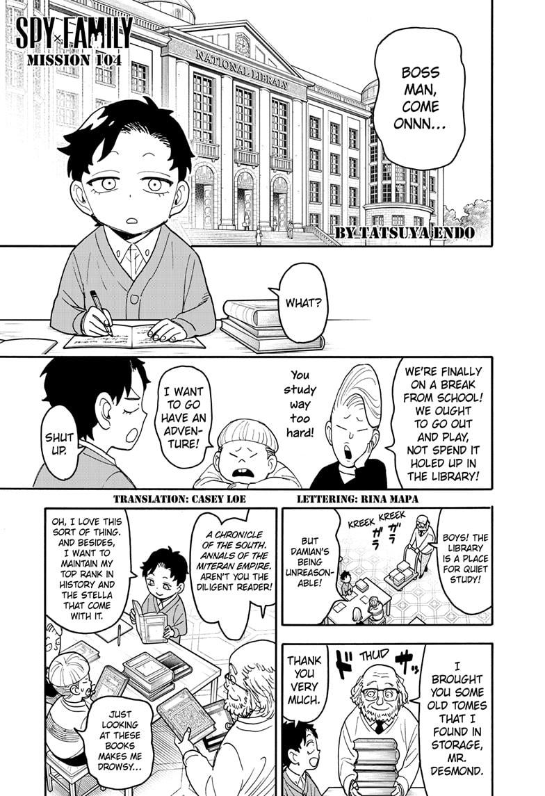 Spy x Family , Chapter 104 image 01