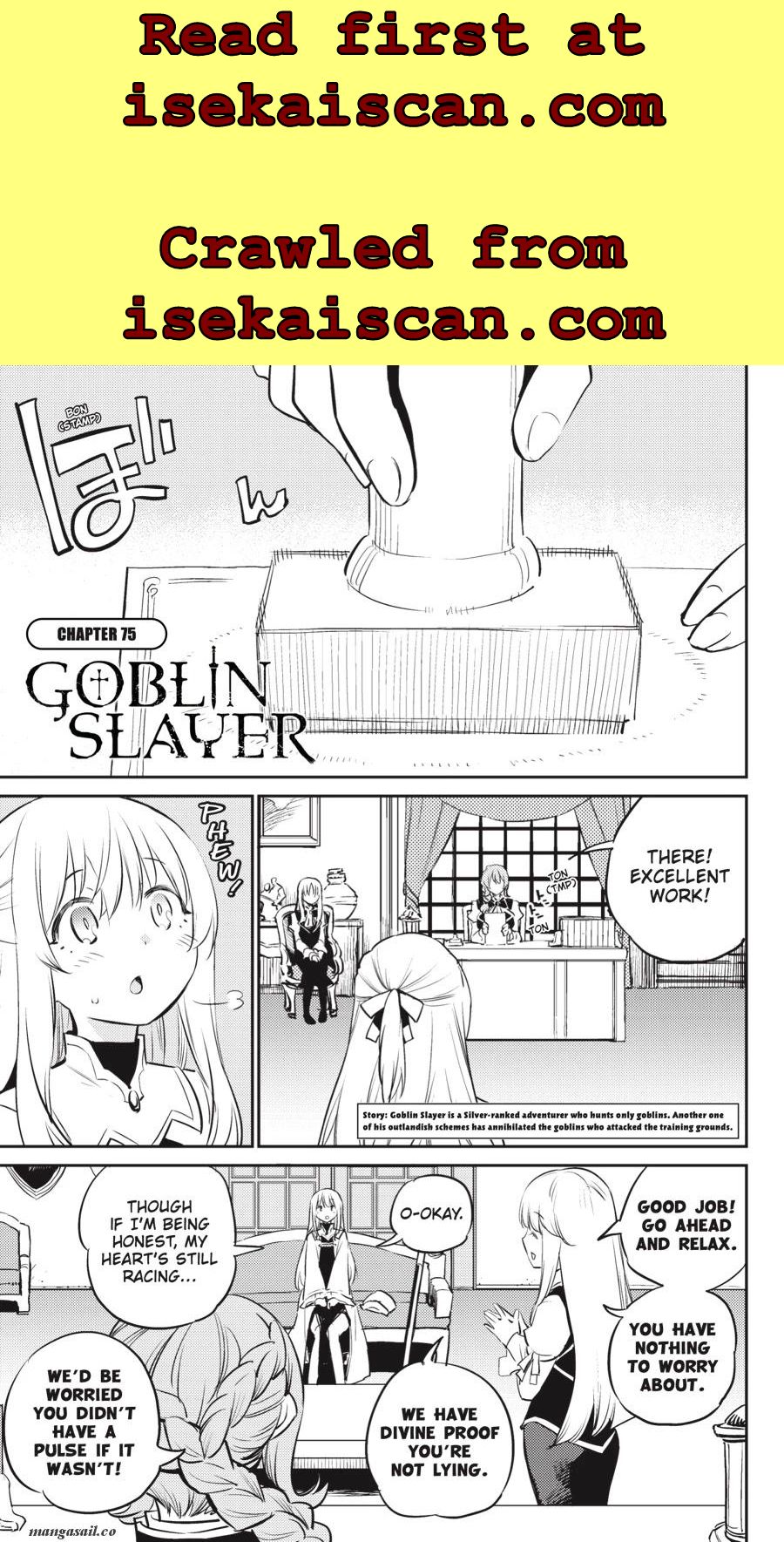 Goblin Slayer, Chapter 75 image 02