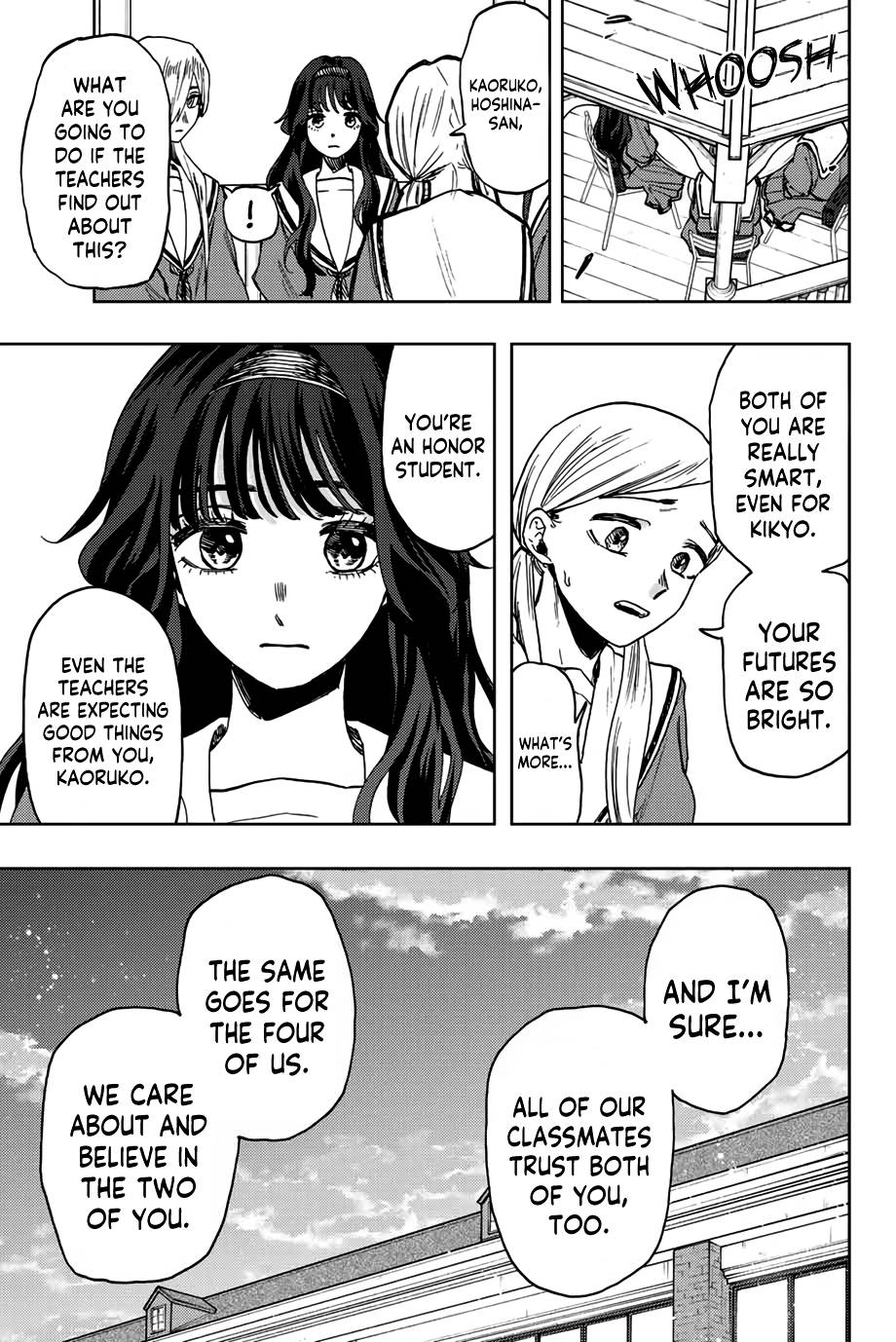 Kaoru Hana wa Rin to Saku, Chapter 60 image 14