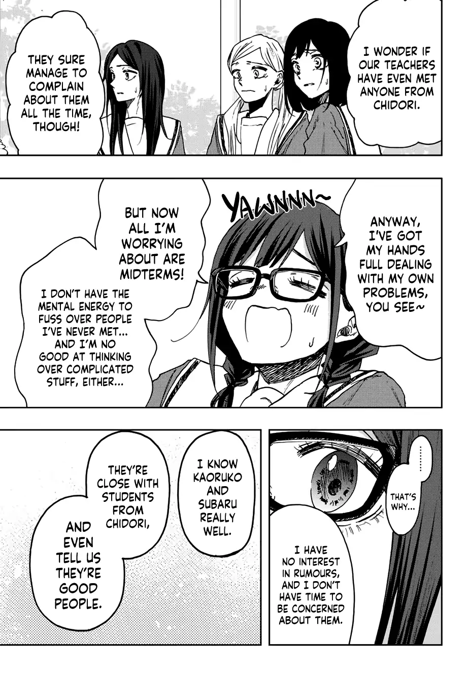 Kaoru Hana wa Rin to Saku, Chapter 61 image 08