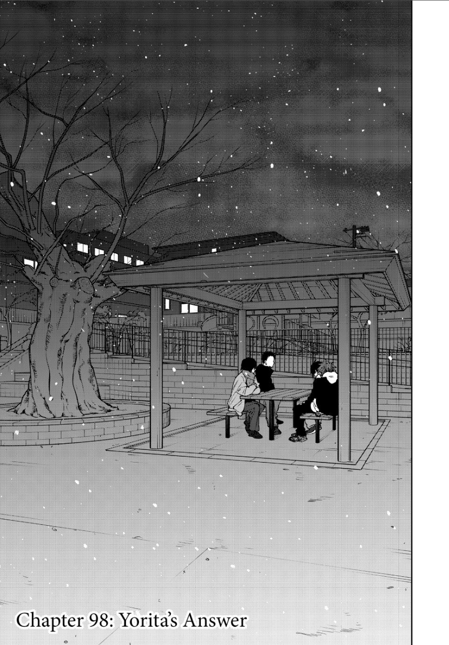 Kaoru Hana wa Rin to Saku, Chapter 98 image 01