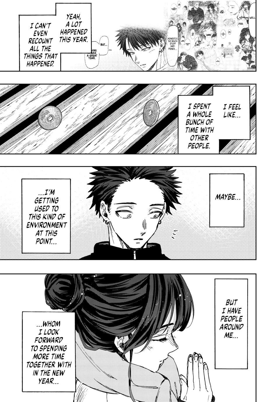 Kaoru Hana wa Rin to Saku, Chapter 103 - New Year