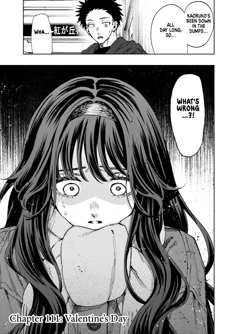 Kaoru Hana wa Rin to Saku, Chapter 111 - Valentine