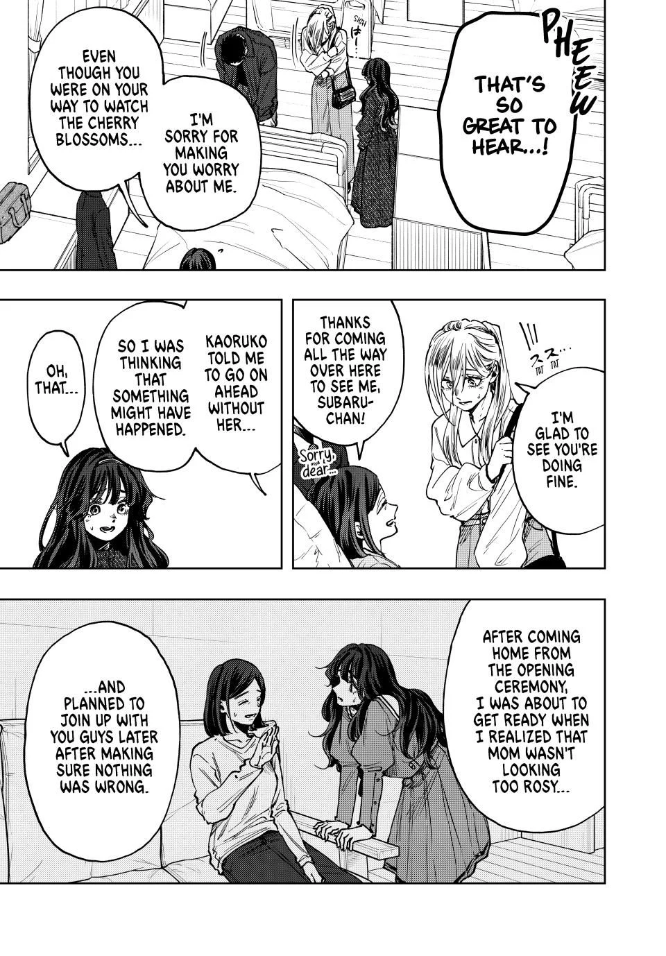 Kaoru Hana wa Rin to Saku, Chapter 123 - Putting on a Brave Face image 03