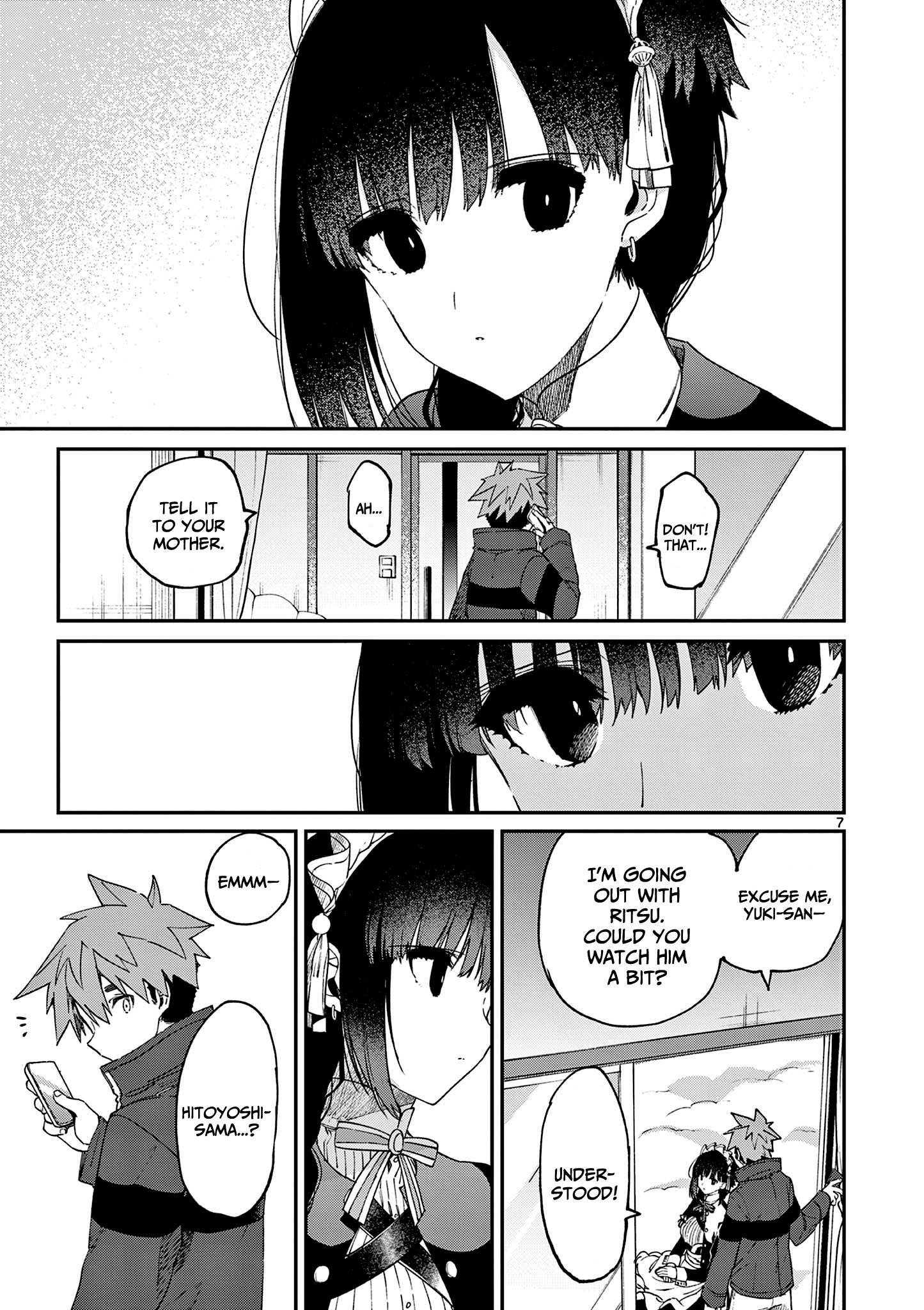 Kimi wa Meido-sama, Chapter 28 - You and the forbidden fruit image 08