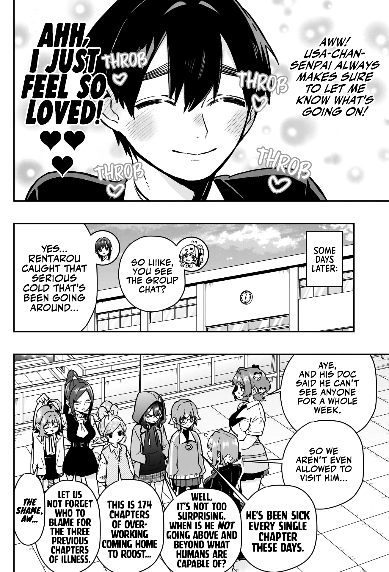 The 100 Girlfriends Who Really Love You, Chapter 174 - Usa-chan is Clingy image 03