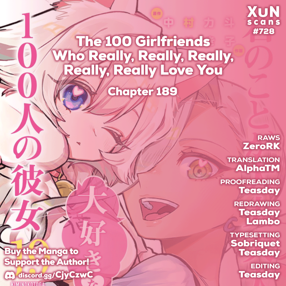 The 100 Girlfriends Who Really Love You, Chapter 189 - Saki