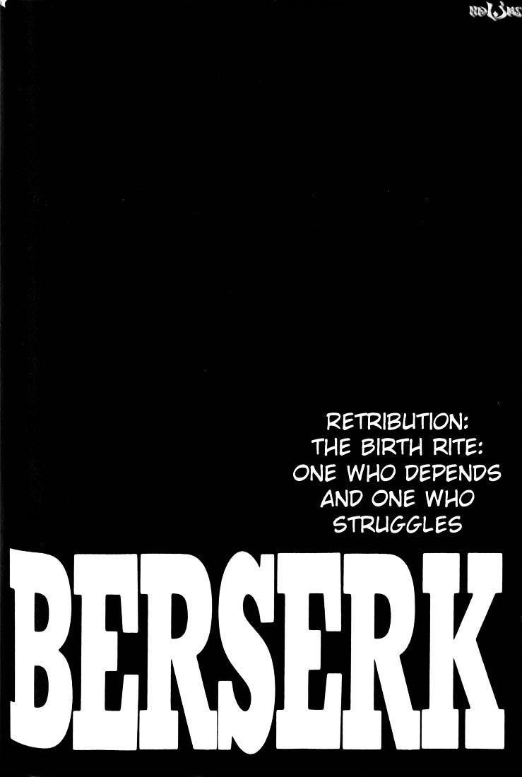 Berserk, Chapter 184 - Retribution the Birth Rite One Who Depends and One Who Struggles image 01