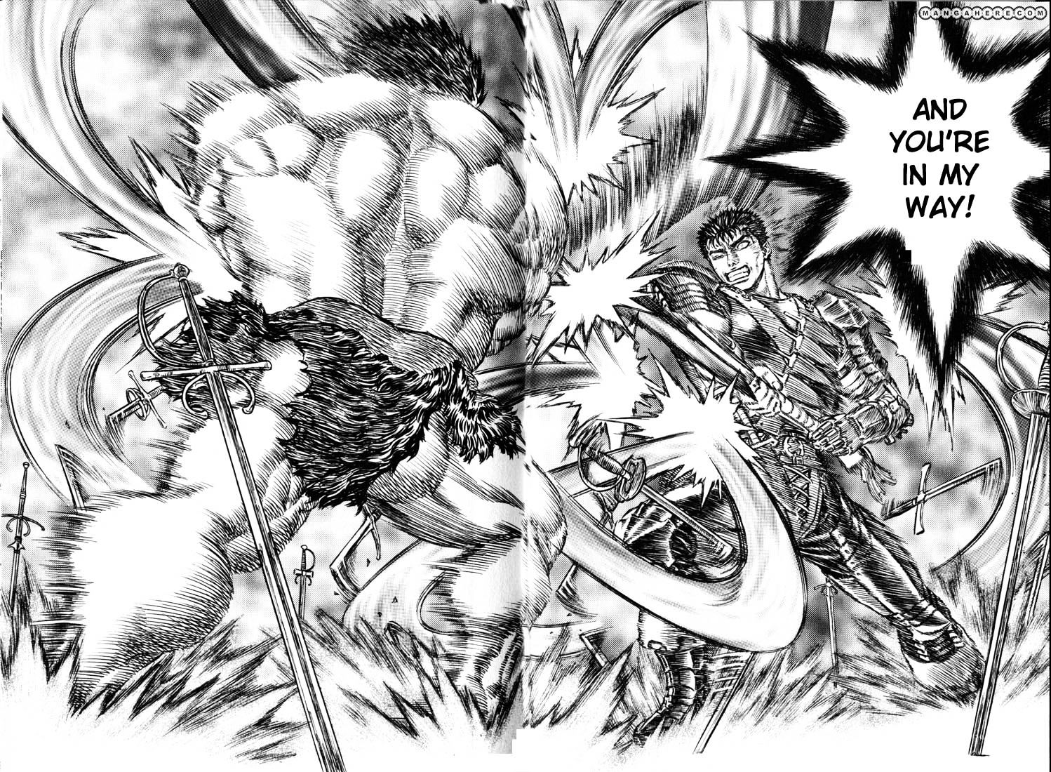 Berserk, Chapter 194 - The Beast Swordsman VS The Black Swordsman image 14