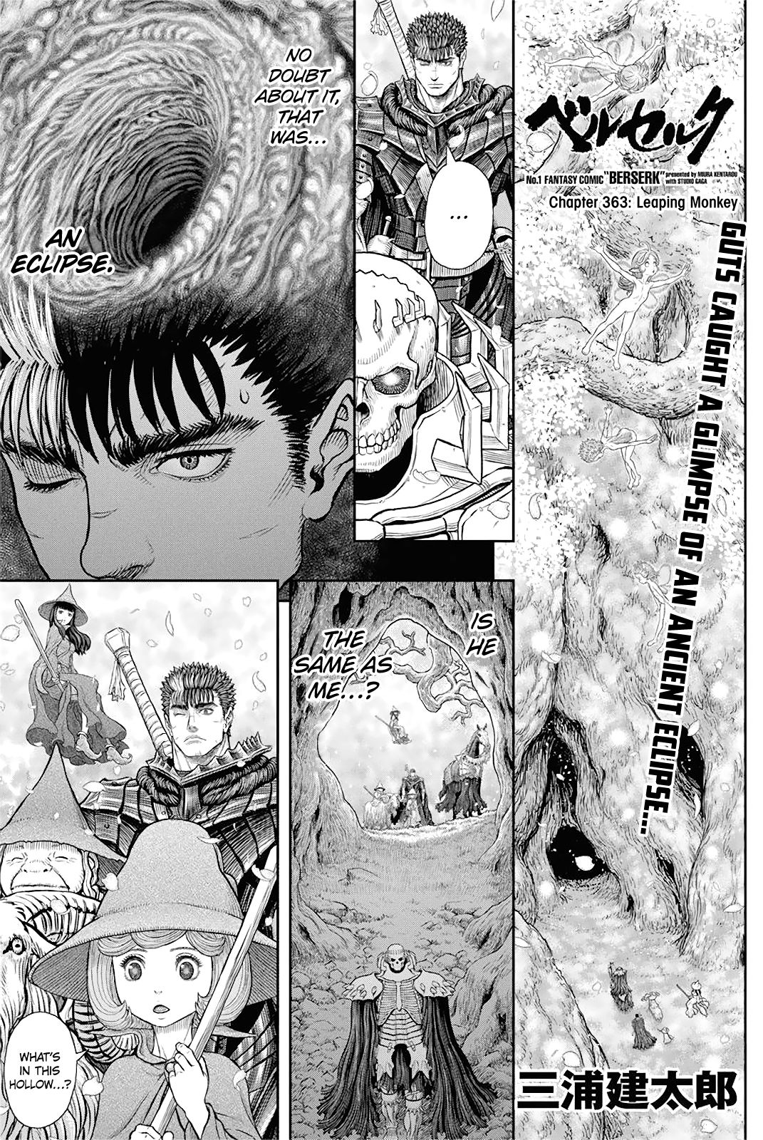 Berserk, Chapter 363 - Leaping Monkey image 01