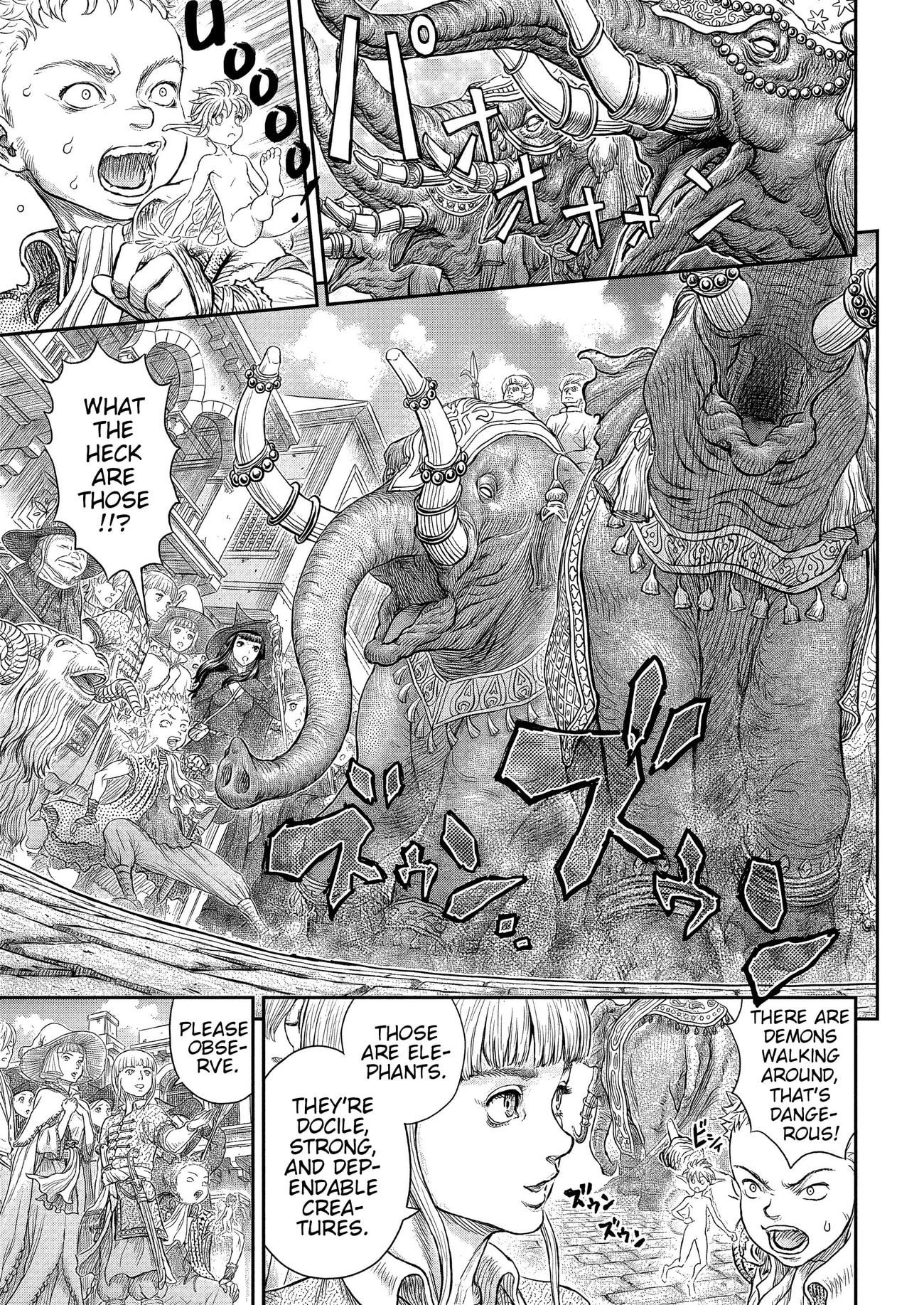 Berserk, Chapter 377 - Snake In One