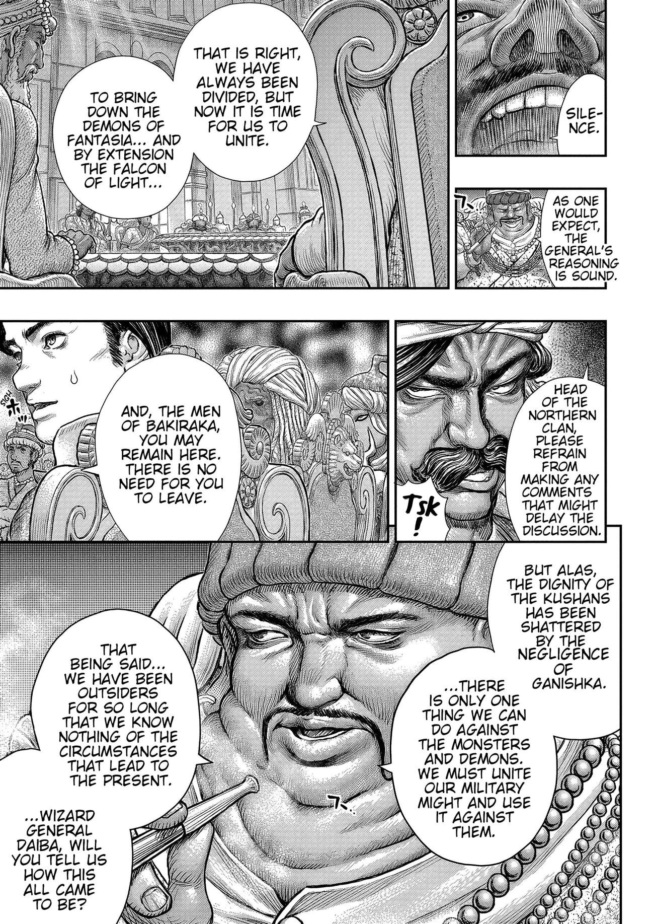 Berserk, Chapter 377 - Snake In One