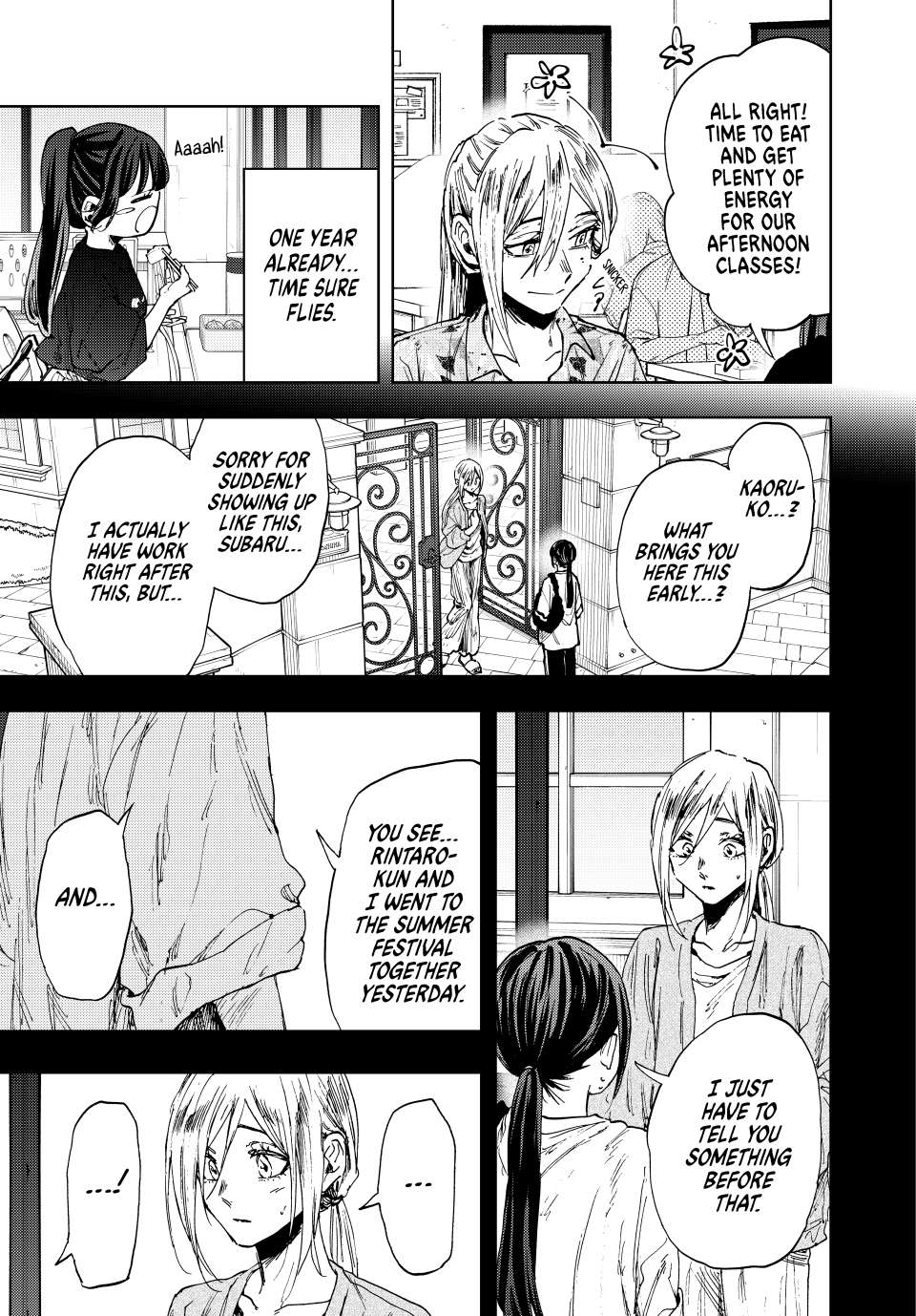 Kaoru Hana wa Rin to Saku, Chapter 148 image 05