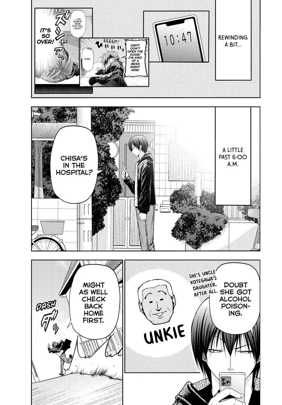 Read Grand Blue - Chapter 110 - w7.grandbluedreamingmanga.com | Image 1
