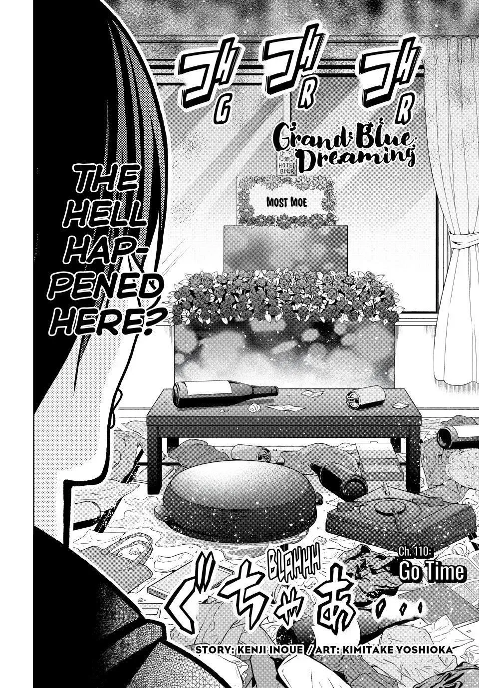 Read Grand Blue - Chapter 110 - w7.grandbluedreamingmanga.com | Image 2