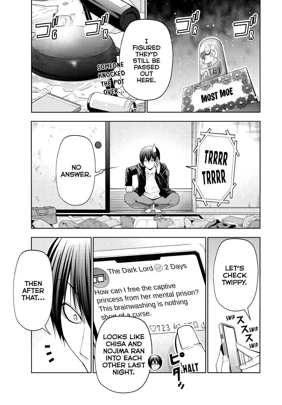 Read Grand Blue - Chapter 110 - w7.grandbluedreamingmanga.com | Image 3