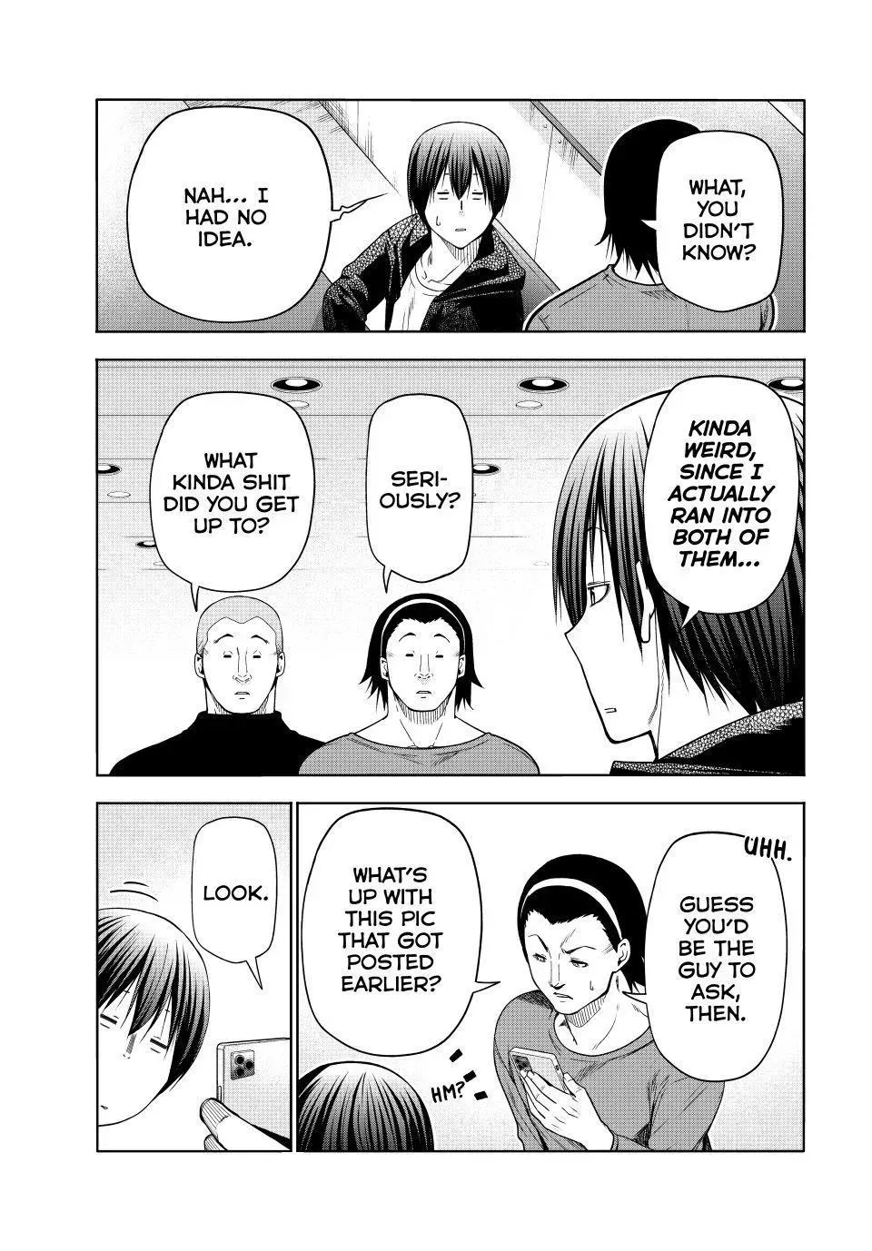 Read Grand Blue - Chapter 110 - w7.grandbluedreamingmanga.com | Image 9