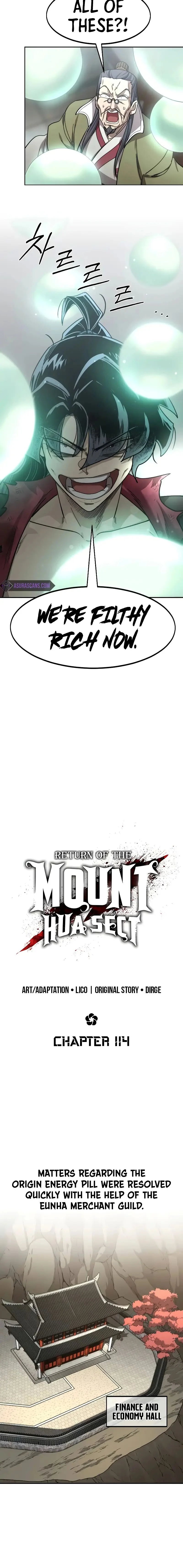 Read Return Of The Flowery Mountain Sect Chapter 114 - returnofthemounthuasectmanhwa.com | High Quality Manga Image 8