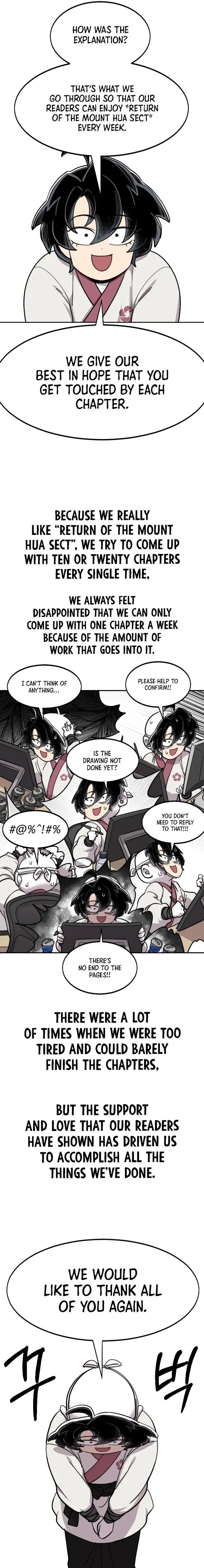 Read Return Of The Flowery Mountain Sect Chapter 72.5 - returnofthemounthuasectmanhwa.com | High Quality Manga Image 19