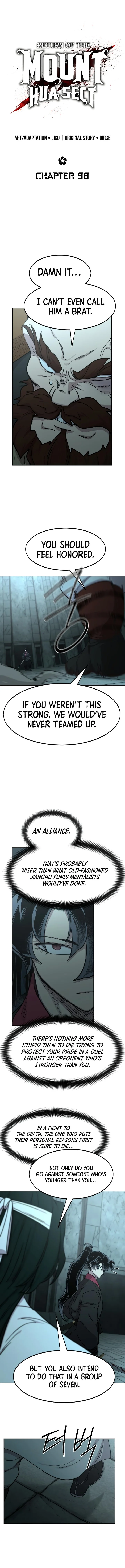 Read Return Of The Flowery Mountain Sect Chapter 98 - returnofthemounthuasectmanhwa.com | High Quality Manga Image 6