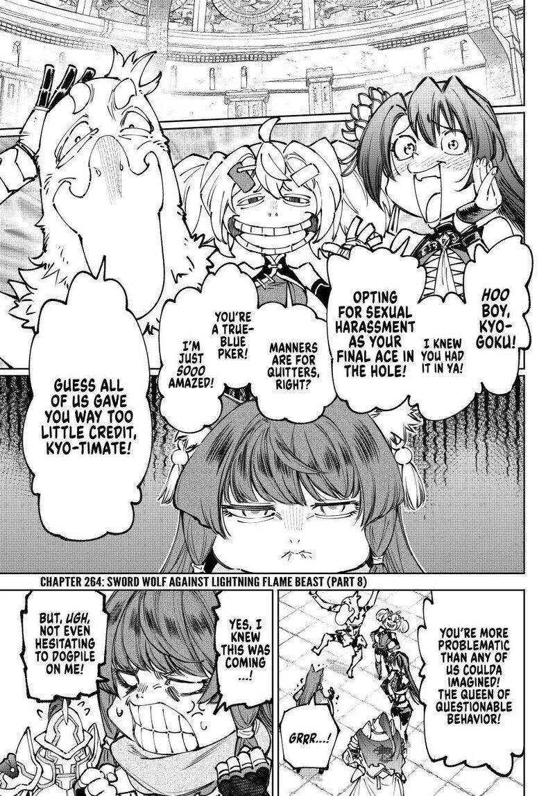 Read Shangri La Frontier - Chapter 264 - w4.readshangrilafrontier.com | Image 1