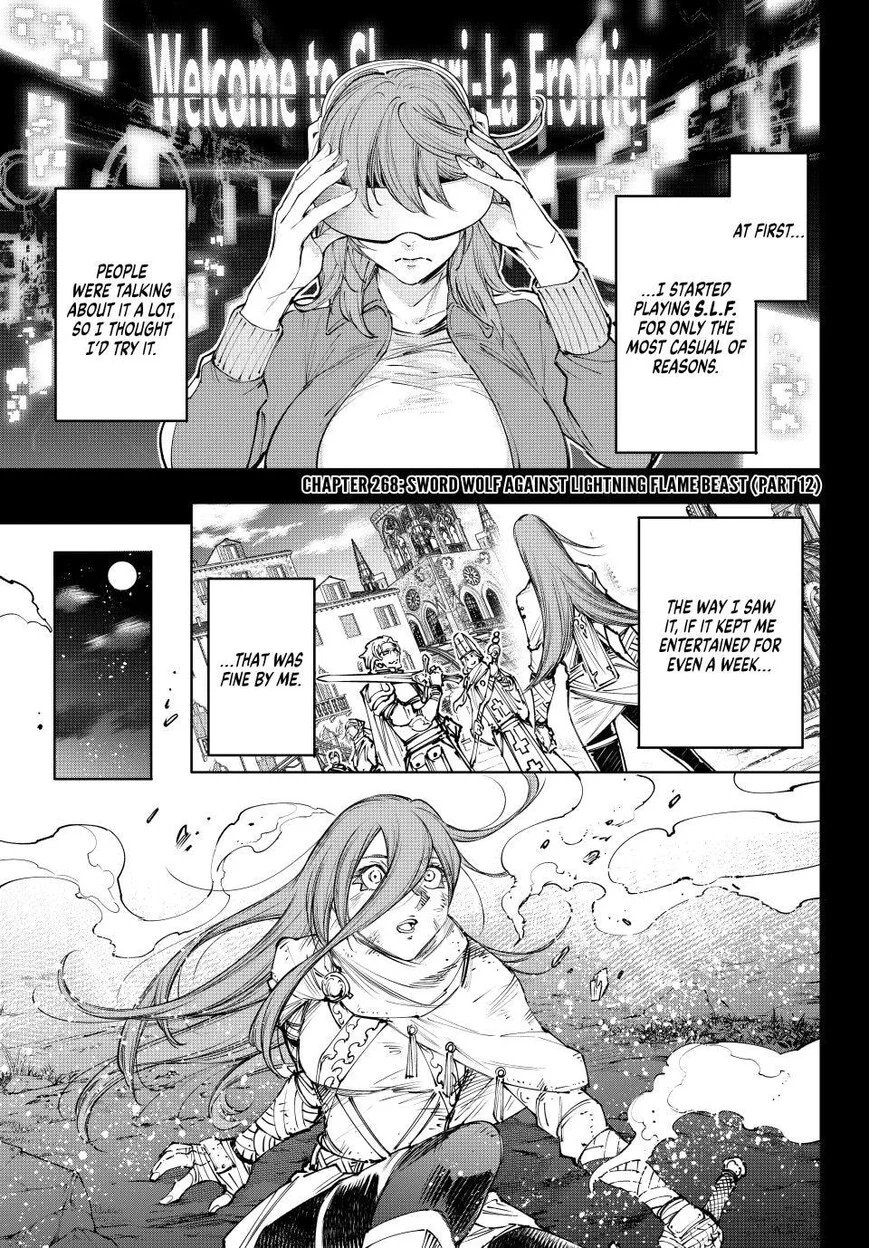 Read Shangri La Frontier - Chapter 268 - w4.readshangrilafrontier.com | Image 1