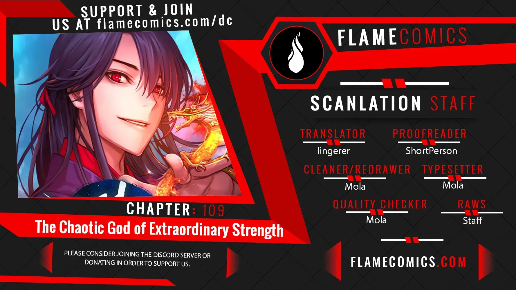 Read The Chaotic God Of Extraordinary Strength - Chapter 110 - w1.mystmightmayhem.com | Image 1