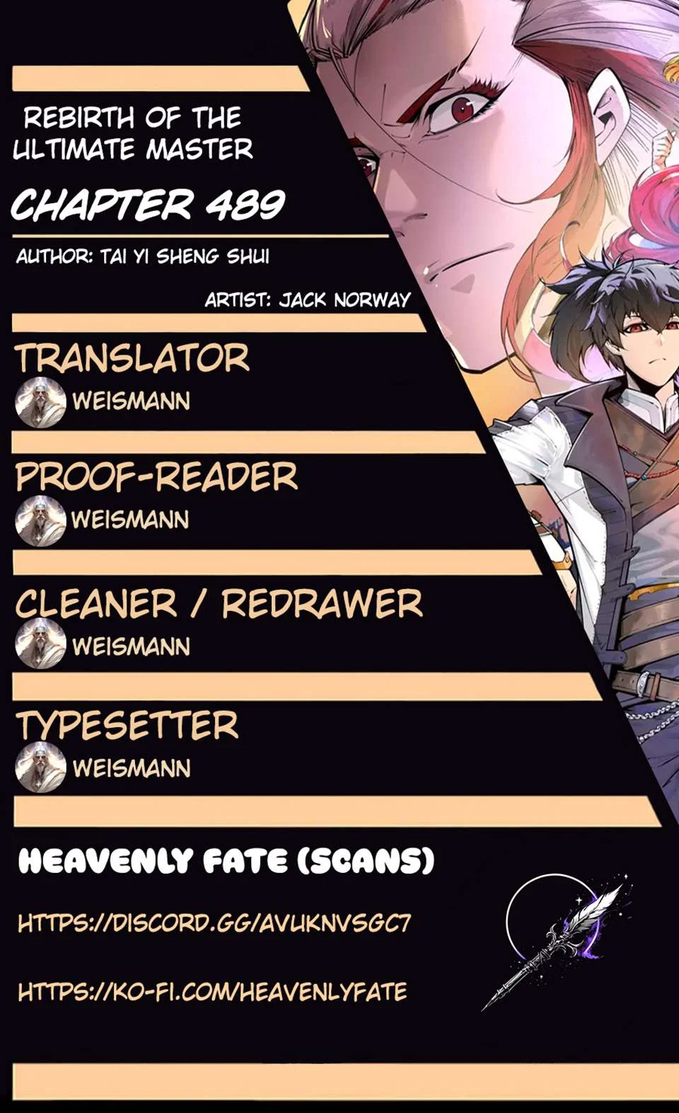 Read The Eternal Supreme Chapter 489 - theeternalsupreme.com | High Quality Manga Image 1