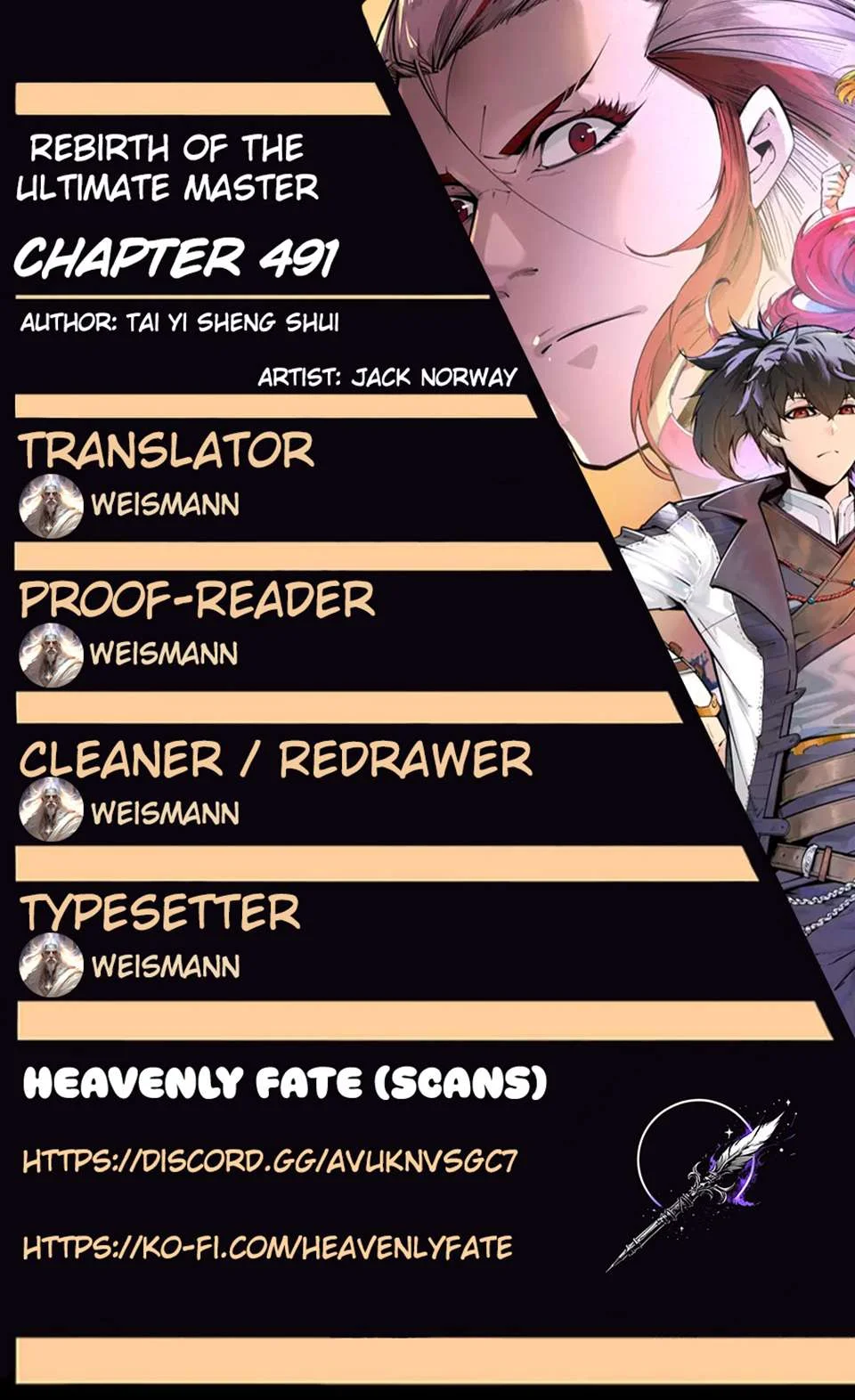 Read The Eternal Supreme Chapter 491 - theeternalsupreme.com | High Quality Manga Image 1