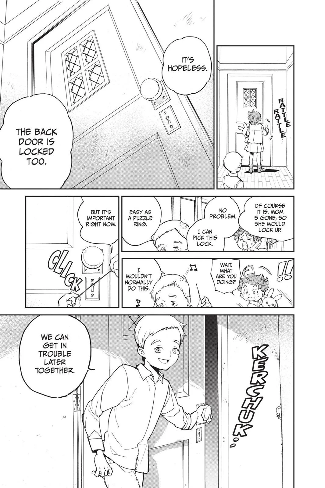 Read The Promised Neverland - Chapter 1 - www.thepromisedneverlandmanga.com | Image 38