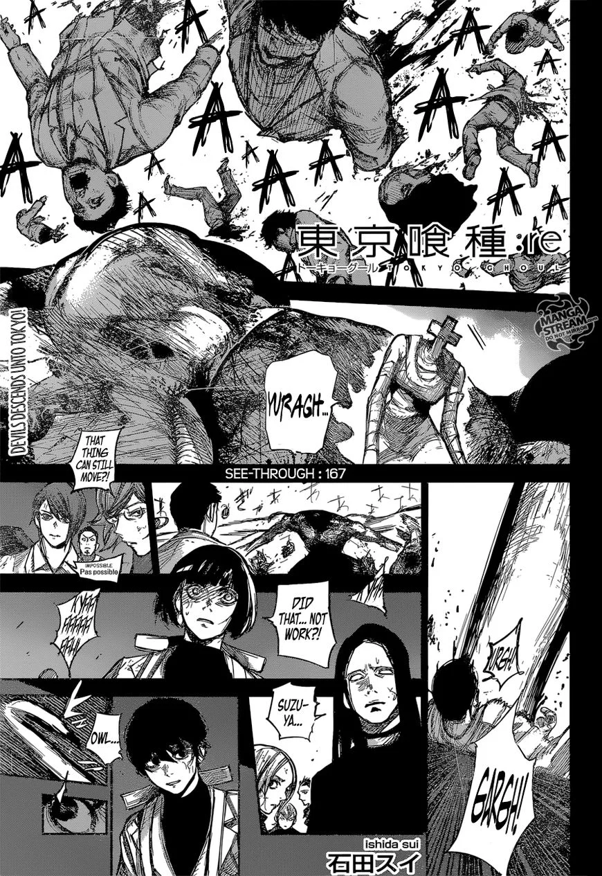 Read Tokyo Ghoul - Chapter 167 - tokyoghoul.club | Image 1