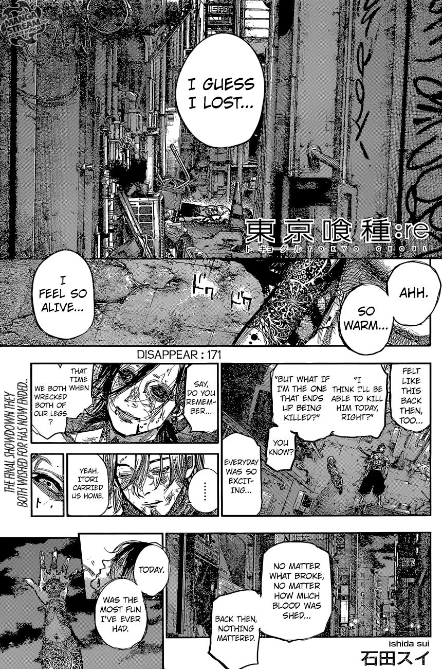 Read Tokyo Ghoul - Chapter 171 - tokyoghoul.club | Image 1